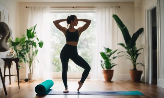 home yoga for beginners